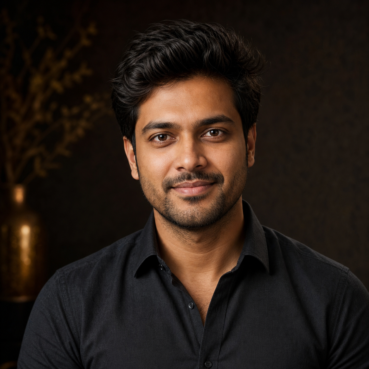 Illustrative portrait of Arjun Mehta